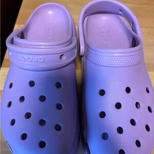 CROCS Kids Lavender Water Shoes